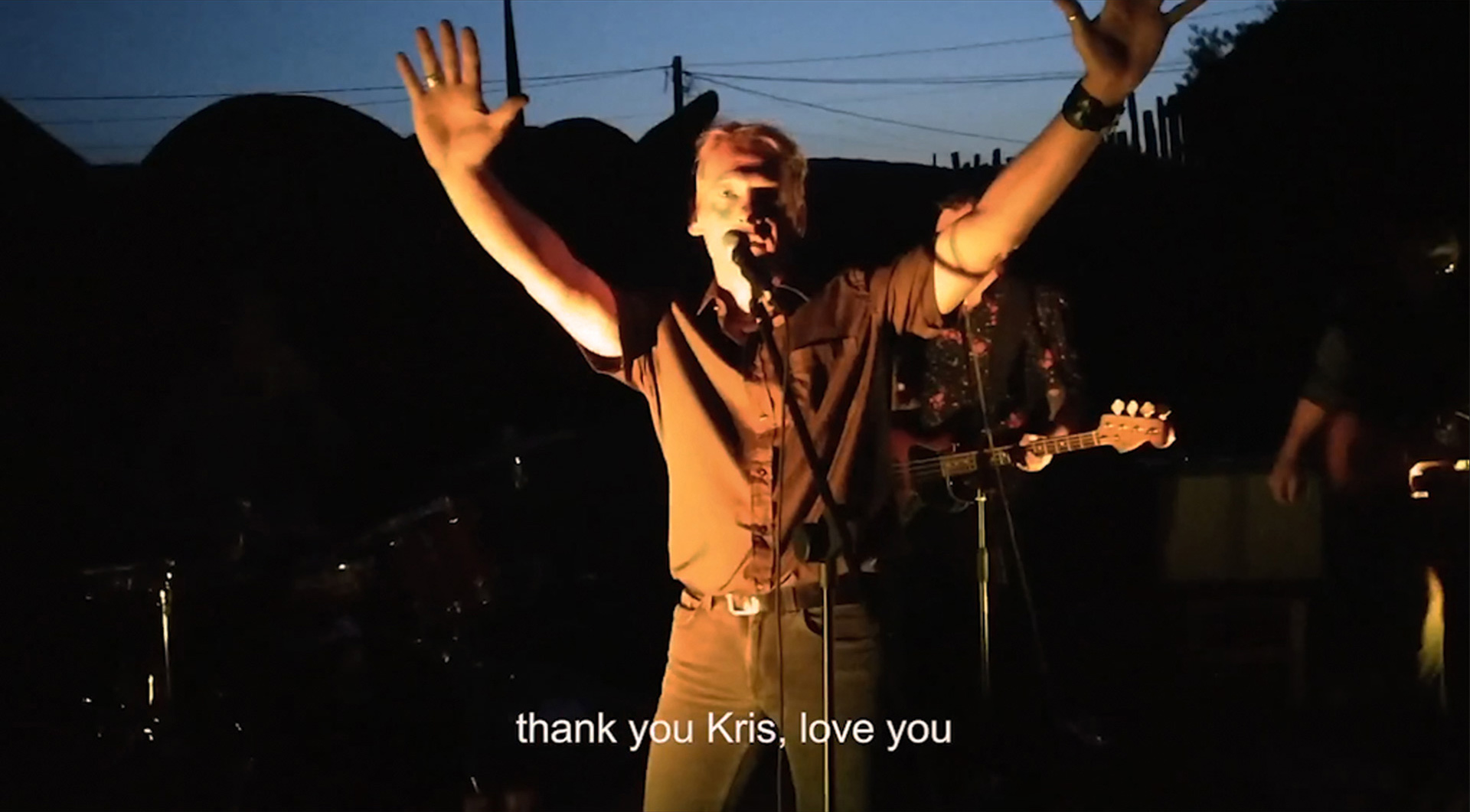 On stage at the festival of our hosts in Romania